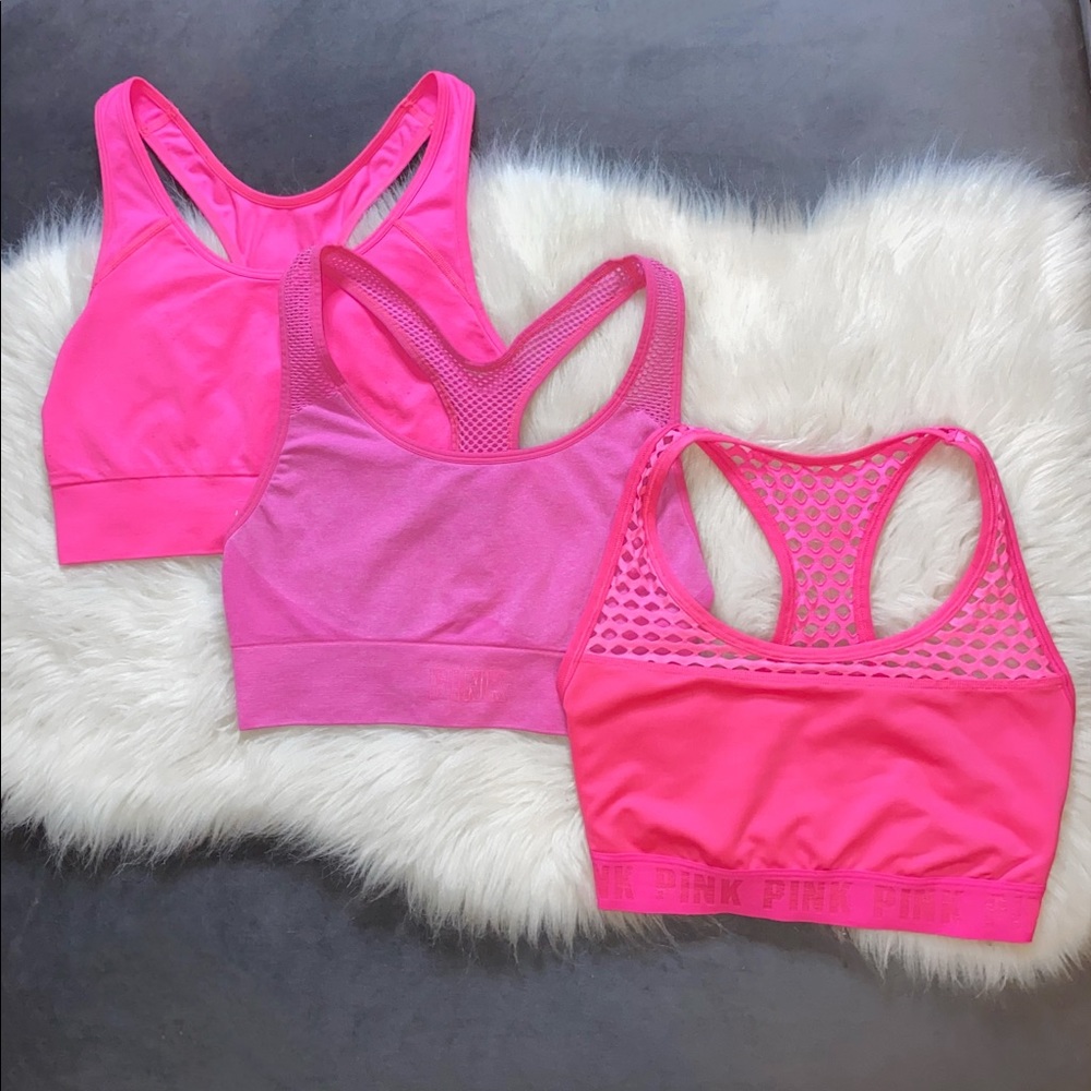 ❌SOLD❌ PINK Sports Bras 💕